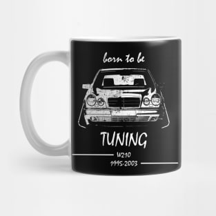 W210 sedan born to be tuning vintage Mug